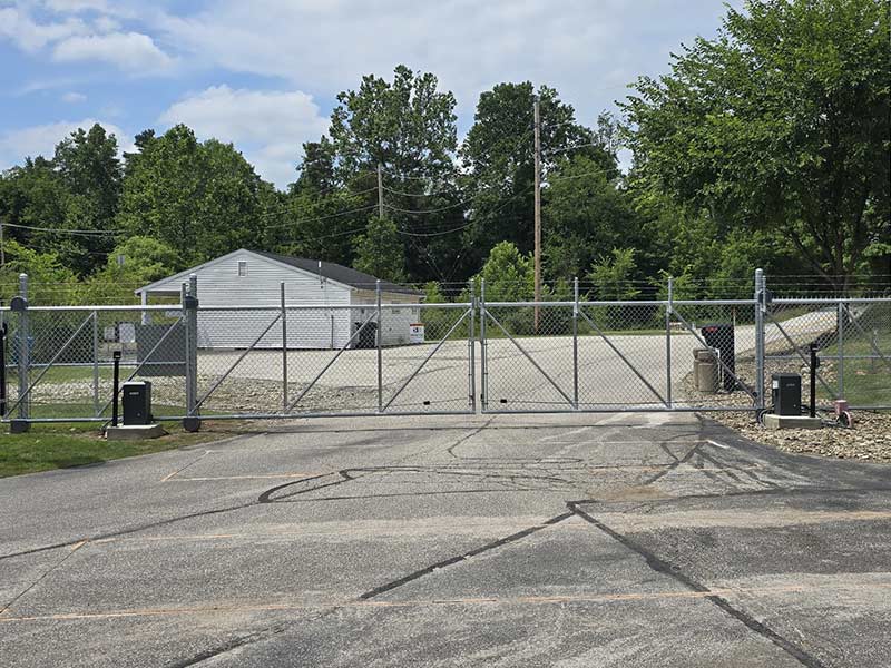 Commercial Gate Installation by Smart Digital in Ohio