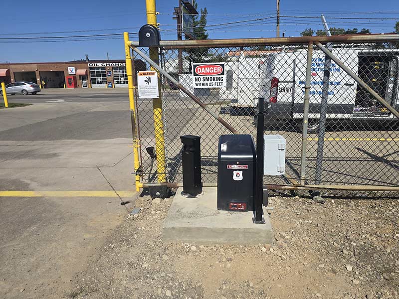 Commercial Gate Installation by Smart Digital in Ohio