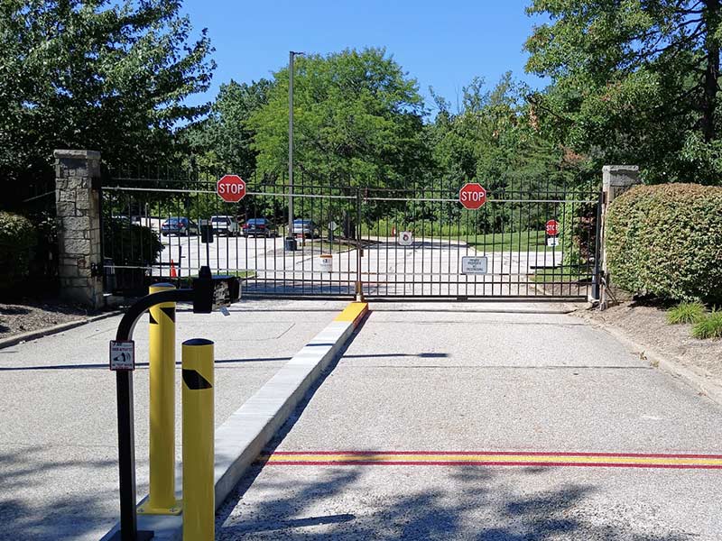 Commercial Gate Installation by Smart Digital in Ohio